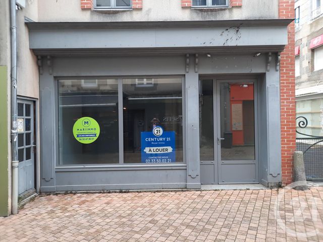 commerce à louer - 33.0 m2 - GRANVILLE - 50 - BASSE-NORMANDIE - Century 21 Royer Immo