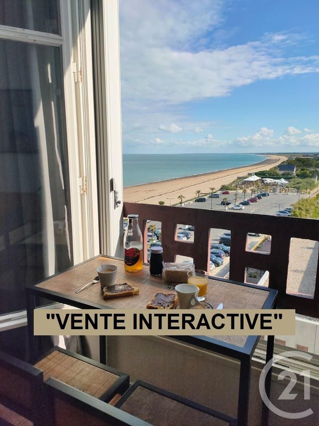 Appartement Studio à vendre - 1 pièce - 20.45 m2 - DONVILLE LES BAINS - 50 - BASSE-NORMANDIE - Century 21 Royer Immo